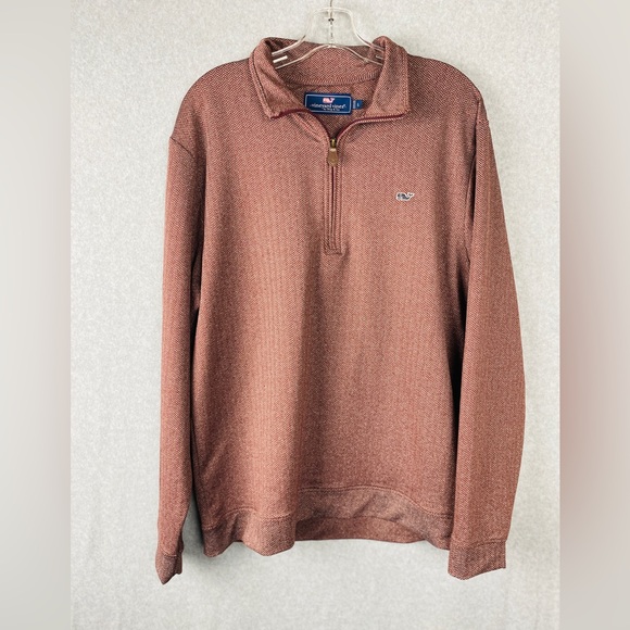 Vineyard Vines Other - Vineyard Vines Men's Zip Up Sweater in Rich Brown